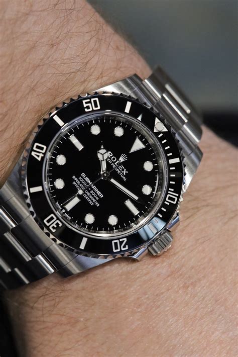 rolex 124060 on wrist|124060 rolex retail price.